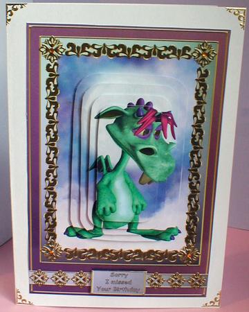 Sad Little Dragon by Celia Clare