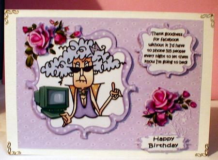 Stella is Thankfull for Facebook Quick Card by Celia Clare
