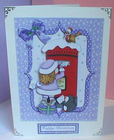 Letters to Santa Purple by Celia Clare