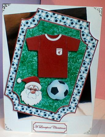 Liverpool Footy Christmas by Celia Clare