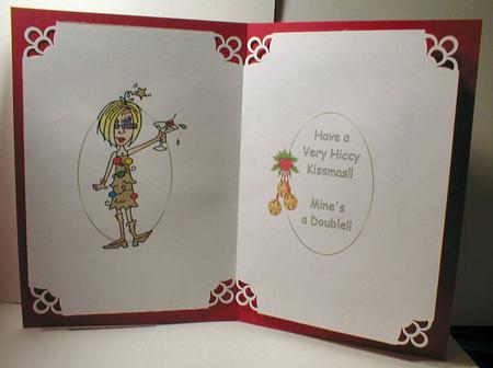 J.j Merry "hic" Christmas Insert by Celia Clare