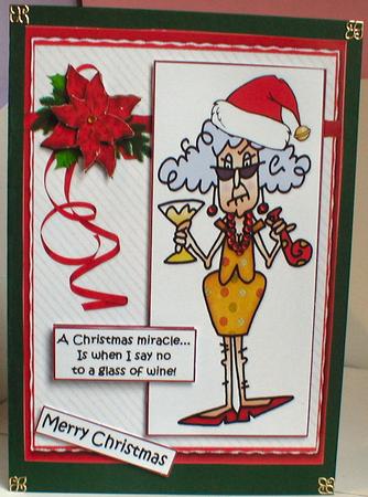 Can Stella Say No to a Glass of Wine Quick Card by Celia Clare