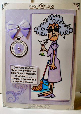 Stella Has Help with Housework Quick Card by Celia Clare
