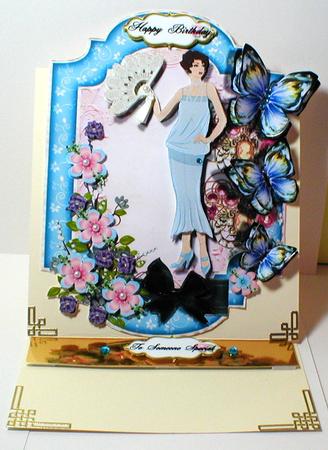 Female Birthday Card or Special Occasion by Celia Clare