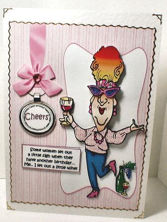 Edna Lets Out a Little Wine by Celia Clare