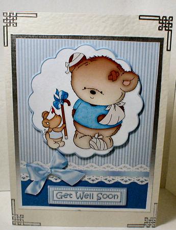 Get Well Soon Will This Help Quick Card by Celia Clare