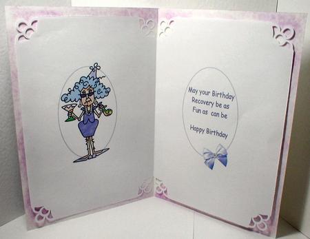 Stella Used to Party All Night Insert by Celia Clare