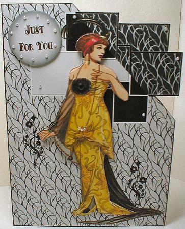 Art Deco 29 Over the Corner by Celia Clare