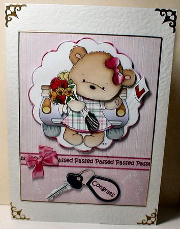 Yipee She's Passed, Driving Test Quick Card by Celia Clare