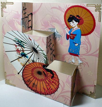3 Step Oriental Card by Celia Clare