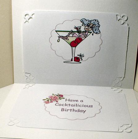 Stella and Her Cocktails Insert by Celia Clare