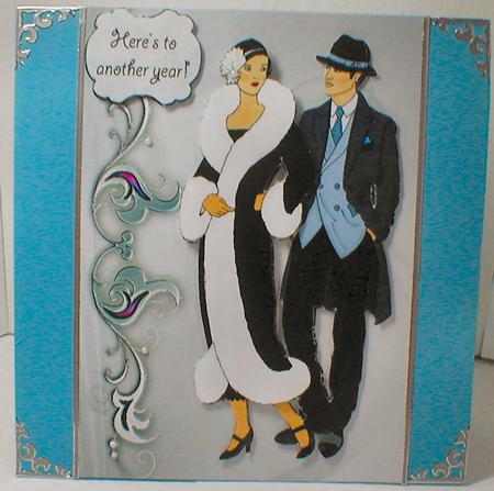 Art Deco Couple#2 by Celia Clare