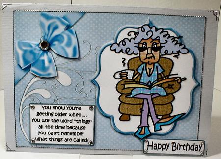 Stella Where's the Thingy Quick Card by Celia Clare