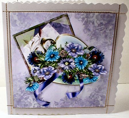 Tumbling Flowers Mini Kit by Celia Clare