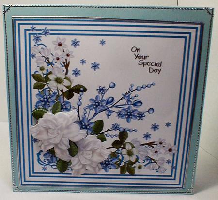 A Study in Blue and White by Celia Clare