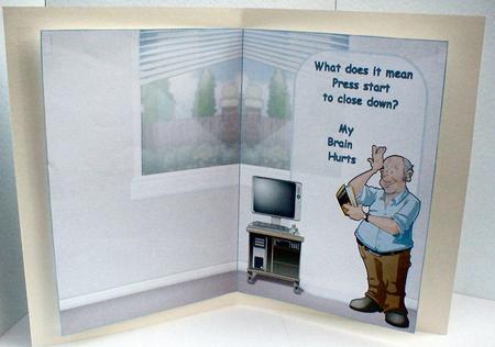 Old P.c. Dude Insert by Celia Clare