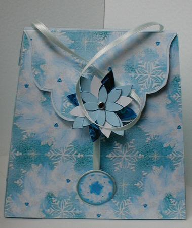 Large Gift Handbag - Feather Wreath by Celia Clare