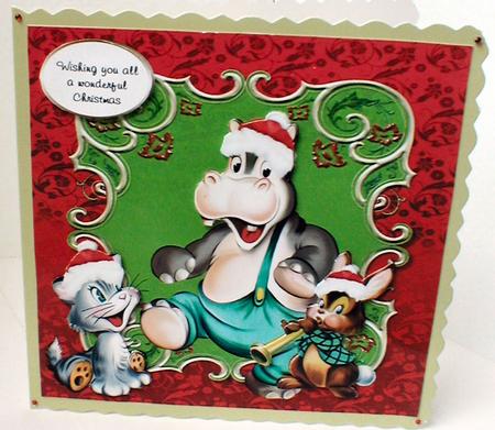 Hippos Christmas Party by Celia Clare