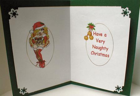 Xmas Hottie and the Naughty List Insert by Celia Clare
