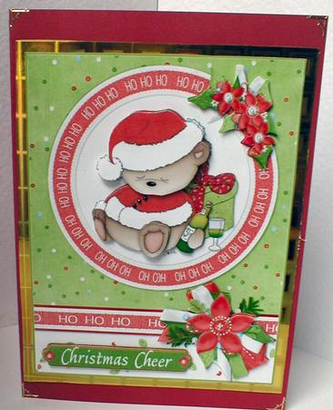 Christmas Cheer Bear by Celia Clare