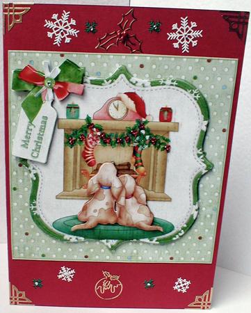 Waiting for Santa Quick Card by Celia Clare