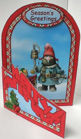 Who Left This Here - Cutaway Card by Celia Clare