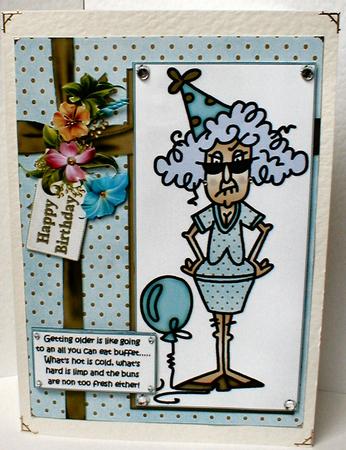 Stella About Getting Older Quick Card by Celia Clare