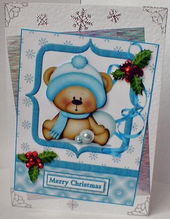 Teddy Plays Snowballs by Celia Clare