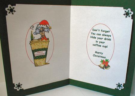 Stella and Her Christmas Coffee Insert by Celia Clare