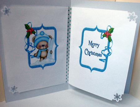 Teddy Goes Skiing Insert by Celia Clare