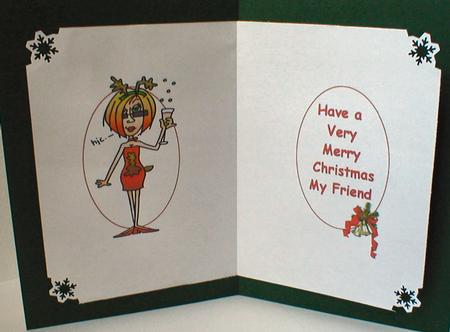 J.j Christmas Friend Insert by Celia Clare