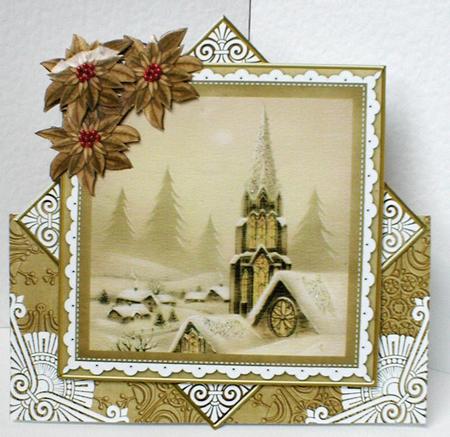 Snow Steeple Vtea Diamond Card Mini Kit by Celia Clare