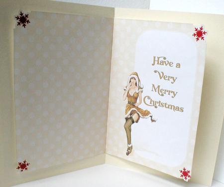 1950's Eva Grace Winter Wonderland (gold) Insert by Celia Clare