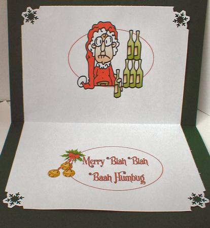 Gus Sends Christmas Wishes Insert by Celia Clare