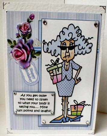 Stella Listens to Her Body Quick Card by Celia Clare
