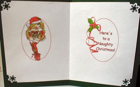 Xmas Hottie Sends Christmas Wishes to the One She Loves Inse by Celia Clare