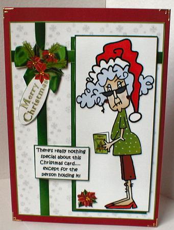 Stella Christmas Wishes Special Person Quick Card by Celia Clare