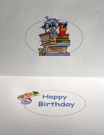 Stella Works Overtime Birthday or Retirement Insert by Celia Clare