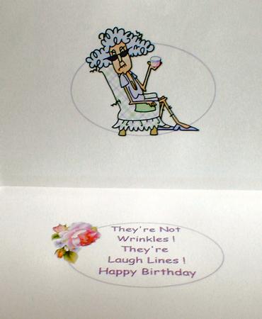 Stella and Her Wrinkle Cream Insert by Celia Clare