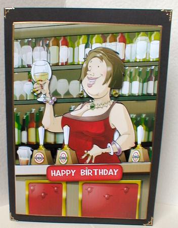 Barmaid Dudess (brown Hair) by Celia Clare