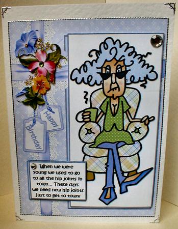 Stella and Her Hip Joints Quick Card by Celia Clare