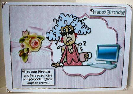Stella at Home on Facebook Quick Card by Celia Clare