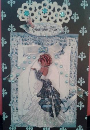 Blue Ribbons and Lace by Charmaine Brits