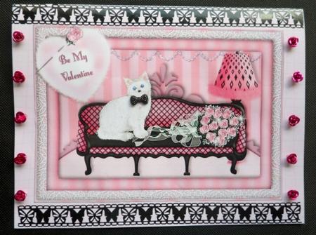 Princess Kitty A4 in Pink by Charmaine Brits