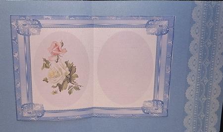 Lovely Lilac Incert with a Rose by Charmaine Brits