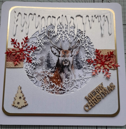 Lace Christmas Bumper Kit 16 by Michelle Sharpe