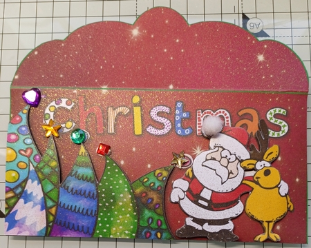 Christmas Joy Money Wallet by Michelle Sharpe