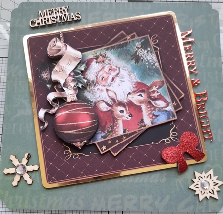 Christmas vintage 2 Mini Kit #6   by Michelle Sharpe