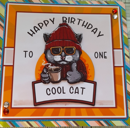 ONE COOL CAT  by Michelle Sharpe