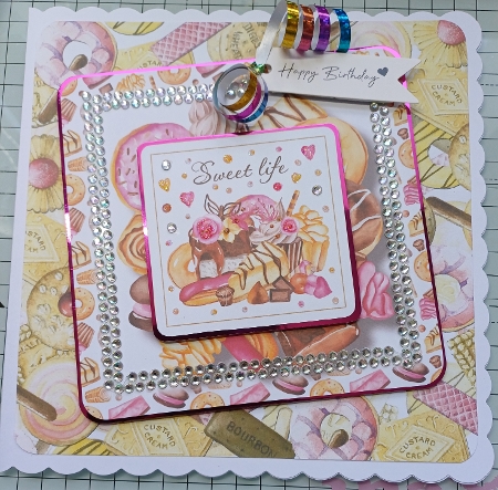 Cakes & Desserts Birthday - Sweet Life 8x8 by Michelle Sharpe